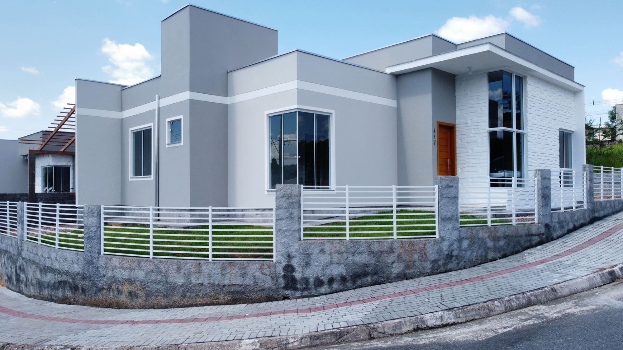 Casa residencial construída pela Laurentino em Indaial