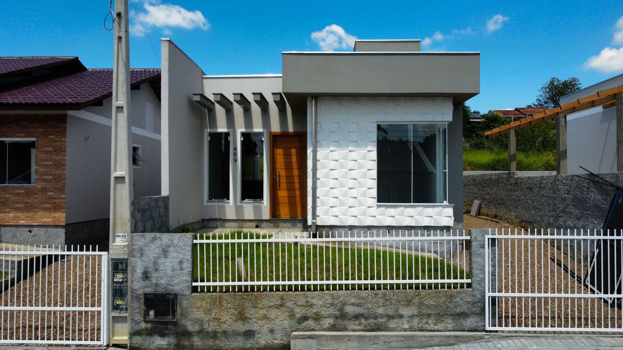 Casa residencial construída pela Laurentino em Indaial