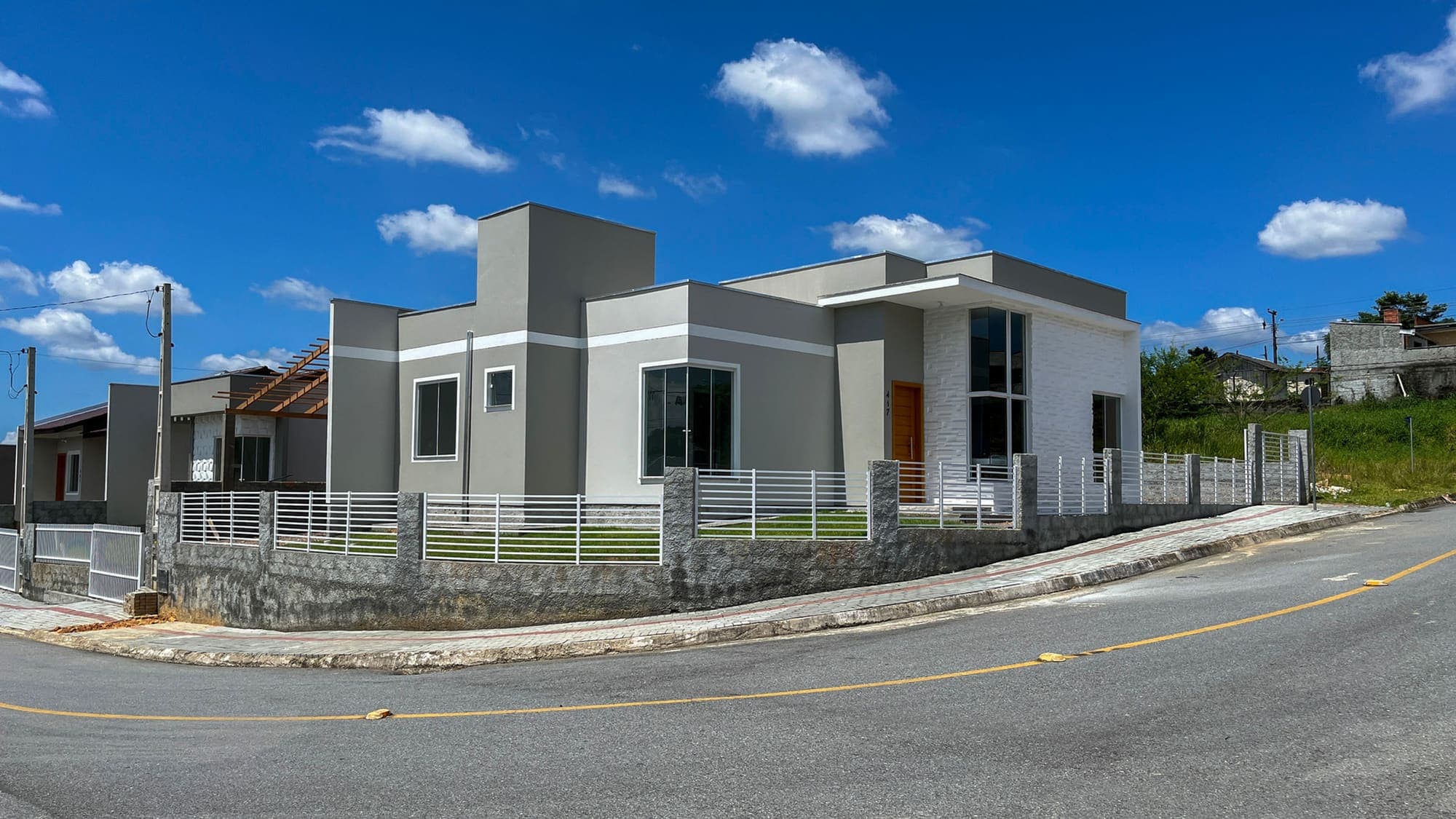 Casa residencial construída pela Laurentino em Indaial